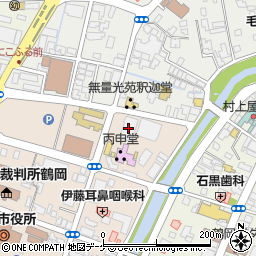 鶴岡地区医師会鶴岡地区医師会館周辺の地図