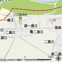 宮城県登米市迫町北方三方島西259周辺の地図