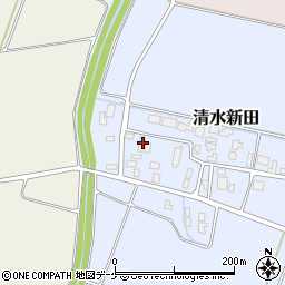 山形県鶴岡市清水新田29周辺の地図