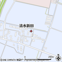 山形県鶴岡市清水新田76周辺の地図