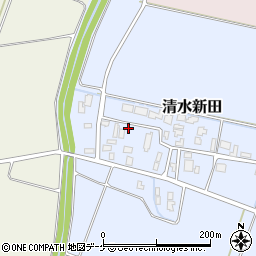 山形県鶴岡市清水新田27周辺の地図