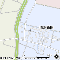 山形県鶴岡市清水新田30周辺の地図