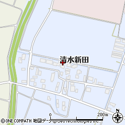 山形県鶴岡市清水新田59周辺の地図