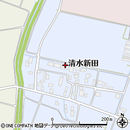 山形県鶴岡市清水新田31周辺の地図