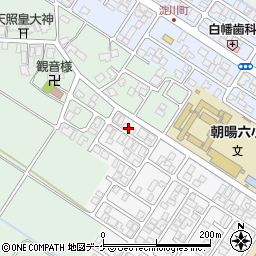 鶴岡ダルク（特定非営利活動法人）周辺の地図