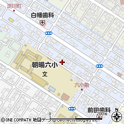 山形県鶴岡市淀川町10-16周辺の地図