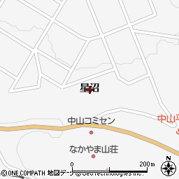 宮城県大崎市鳴子温泉星沼周辺の地図