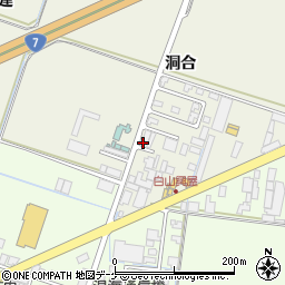 山形県鶴岡市大淀川洞合4周辺の地図