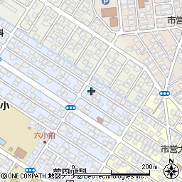 山形県鶴岡市淀川町2-23周辺の地図