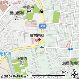 ハート調剤薬局　山王店周辺の地図
