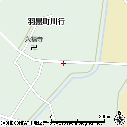 山形県鶴岡市羽黒町川行経塚44周辺の地図