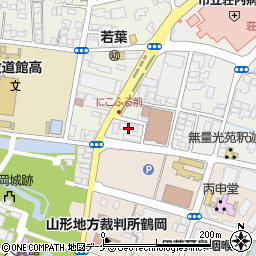 鶴岡法務合同庁舎周辺の地図