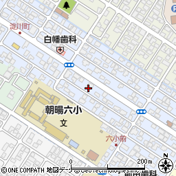 山形県鶴岡市淀川町11-19周辺の地図