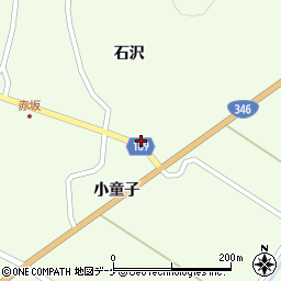 宮城県登米市東和町錦織水溜周辺の地図