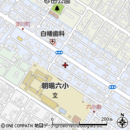 山形県鶴岡市淀川町11-22周辺の地図