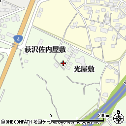 宮城県栗原市築館光屋敷21-6周辺の地図