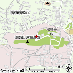 宮城県栗原市築館薬師台1周辺の地図