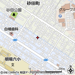 山形県鶴岡市淀川町14-14周辺の地図