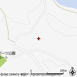 宮城県大崎市鳴子温泉周辺の地図