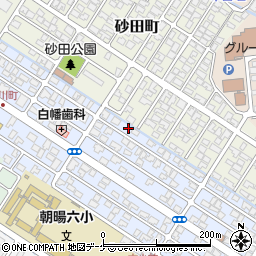 山形県鶴岡市淀川町14-20周辺の地図