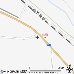 宮城県大崎市鳴子温泉堤下22-1周辺の地図