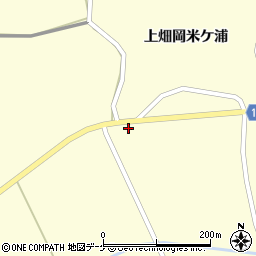 宮城県栗原市若柳上畑岡米ケ浦前109-3周辺の地図