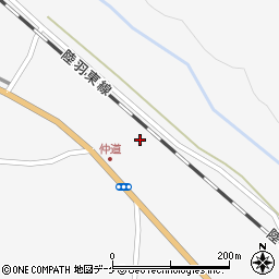 宮城県大崎市鳴子温泉原崎周辺の地図