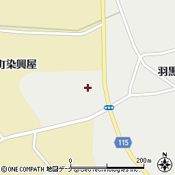 山形県鶴岡市羽黒町町屋（西田元）周辺の地図