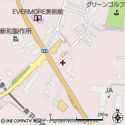 株式会社マルタケ　新庄営業所周辺の地図