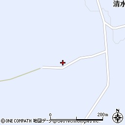 宮城県栗原市一迫真坂清水入の沢周辺の地図