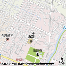 山形県鶴岡市新海町9-20周辺の地図