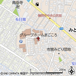 鶴岡市役所　女性センター周辺の地図