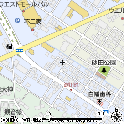 山形県鶴岡市淀川町24-1周辺の地図