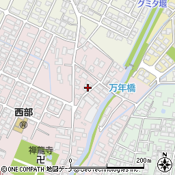 山形県鶴岡市新海町6-44周辺の地図