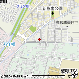 エスポ若葉町周辺の地図