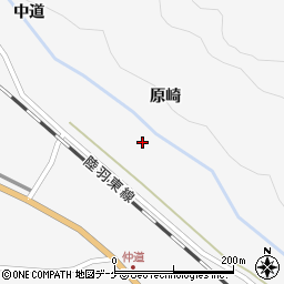 宮城県大崎市鳴子温泉原崎42周辺の地図