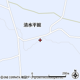 宮城県栗原市一迫真坂清水上野前25周辺の地図