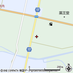 宮城県栗原市一迫柳目新上田周辺の地図