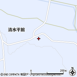 宮城県栗原市一迫真坂清水上野前2周辺の地図