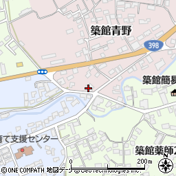 宮城県栗原市築館青野3-2周辺の地図
