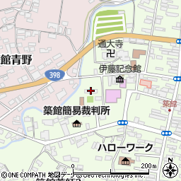 宮城県築館警察署待機宿舍周辺の地図