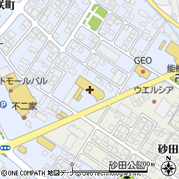 ＨｏｎｄａＣａｒｓ鶴岡美咲店周辺の地図