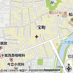 稲穂会館周辺の地図