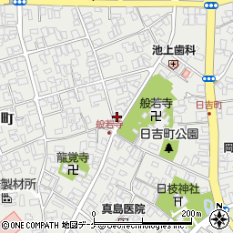 三浦鶏肉店周辺の地図