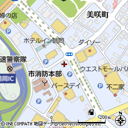 ＡＢＣ‐ＭＡＲＴ・鶴岡周辺の地図