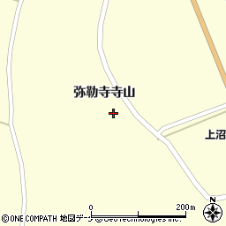 宮城県登米市中田町上沼弥勒寺寺山47周辺の地図