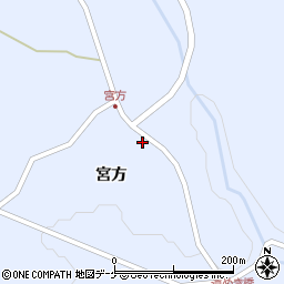 宮城県本吉郡南三陸町歌津宮方43周辺の地図