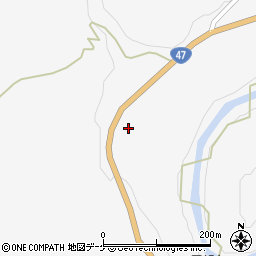 宮城県大崎市鳴子温泉尿前88-4周辺の地図