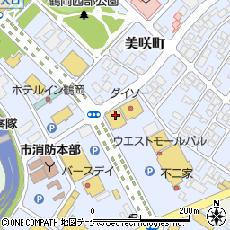 株式会社主婦の店鶴岡店　ブックス・パル周辺の地図