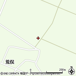 山形県鶴岡市荒俣仲川原周辺の地図